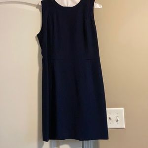 Gap sleeveless navy dress